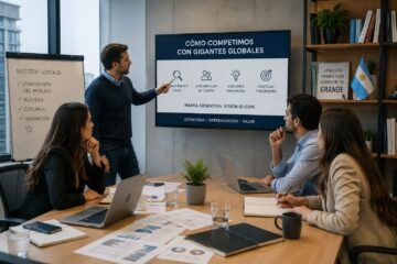 Las Mejores Estrategias Comerciales Nacen Observando el Mercado Observar clientes, competidores y tendencias sigue siendo una de las herramientas más valiosas para tomar decisiones comerciales. las mejores estrategias comerciales nacen observando Argentina, estrategia comercial, inteligencia comercial, marketing, negocios Empresario observando el comportamiento de consumidores dentro de un establecimiento comercial.
